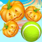 Ball Tossing Pumpkin vs Tennis iOS Icon