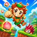 Monkey Quest Adventure. iOS Icon