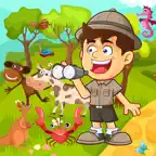 Farm Animals, Wild Life & Marine World iOS Icon