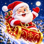 Santa Joyride Holly Halloween iOS Icon