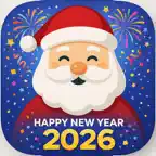 New Year Wishes & Cards iOS Icon