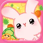Tsubu-rabi! - The free cute rabbit collection game iOS Icon