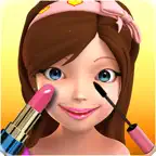 Princess 3D Salon - Girl Star iOS Icon