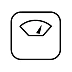 BMI・体脂肪率と筋肉量をチェックするシンプルな健康アプリ iOS Icon