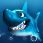 Jumpy Shark - Underwater Action Game For Kids iOS Icon