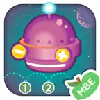 Robo Math Number Line Galaxy iOS Icon