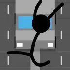 Cross The Road - Stickman Edition iOS Icon