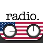 Radio USA: Live FM & AM iOS Icon