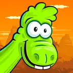 Go Good Green Dinosaur iOS Icon