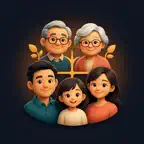 Kinship Calculator+ iOS Icon