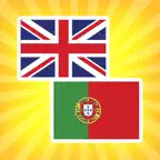 English to Portuguese. iOS Icon