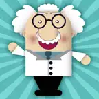 Prof. Math - an addictive arithmetic game iOS Icon