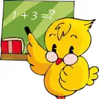 Kids numbers Baby Math game iOS Icon