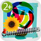 Little Creator - HugDug kids and toddlers make art like grown ups! iOS Icon