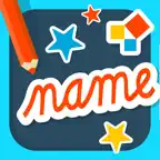 Name Play: a name reading and writing practice kit iOS Icon