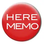 HERE MEMO :Record this place iOS Icon