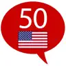 Learn English US 50 languages