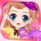 Fashion School Girl Dress Up iOS Icon