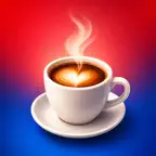 American Chat Café & Game iOS Icon