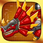 Steel Dino Toy : Triceratops iOS Icon