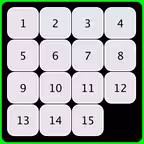 15 Puzzle iOS Icon