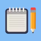 Notes, notepad, notebook iOS Icon