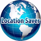 Location saver: save and share your visited Place iOS Icon