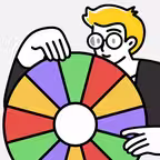 Decision Maker: Wheel Decides iOS Icon