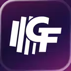 Геометрия фитнеса: Студия iOS Icon