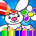 Live coloring book iOS Icon