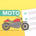 Motorcycle US DMV Permit test iOS Icon