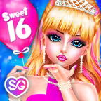 Happy Sweet Sixteen Birthday iOS Icon