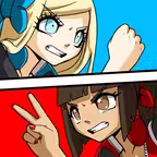 Blonde vs Brunette RPS iOS Icon