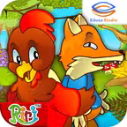 Ayam Jantan dan Rubah Licik - Cerita Anak Interaktif iOS Icon