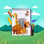 Draw Animals Step by Step iOS Icon