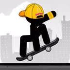 Stickman Skate 360 Epic City iOS Icon