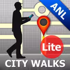 Antalya Map and Walks Icon