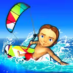 Kite Surfer iOS Icon