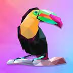 Poly Book: Puzzle Art Coloring Icon