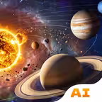 Solar System: AI Explorer iOS Icon