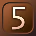 Five-O Classic iOS Icon