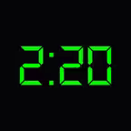 Digital Clock: Big LED iOS Icon