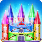DIY Castle Cake Maker Cook! Royal Dessert Chef iOS Icon