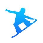 Crazy Snowboard Free iOS Icon