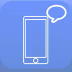 Talking Phone - read any text and website! iOS Icon
