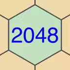 2048 Hexagon iOS Icon