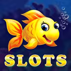 Golden Yellow Fish Slots Free Play Slot Machine iOS Icon