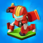 Merge Robots - Idle Games iOS Icon