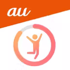 auウェルネス-ヘルスケア＆歩数・体重がコイン/ポイントに iOS Icon