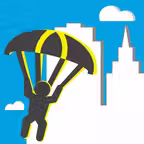 Parachuting iOS Icon